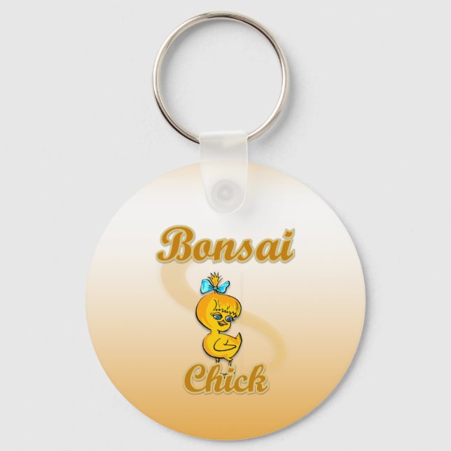 Bonsai Chick Nyckelring (Framsida)