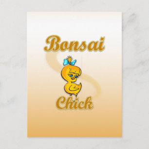 Bonsai Chick Vykort