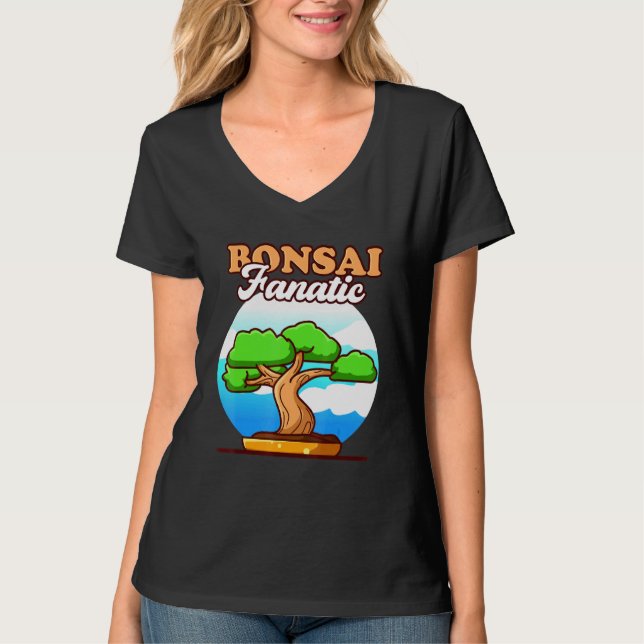 Bonsai Fanatic Bonsai Master Japan Culture Bons T Shirt (Framsida)