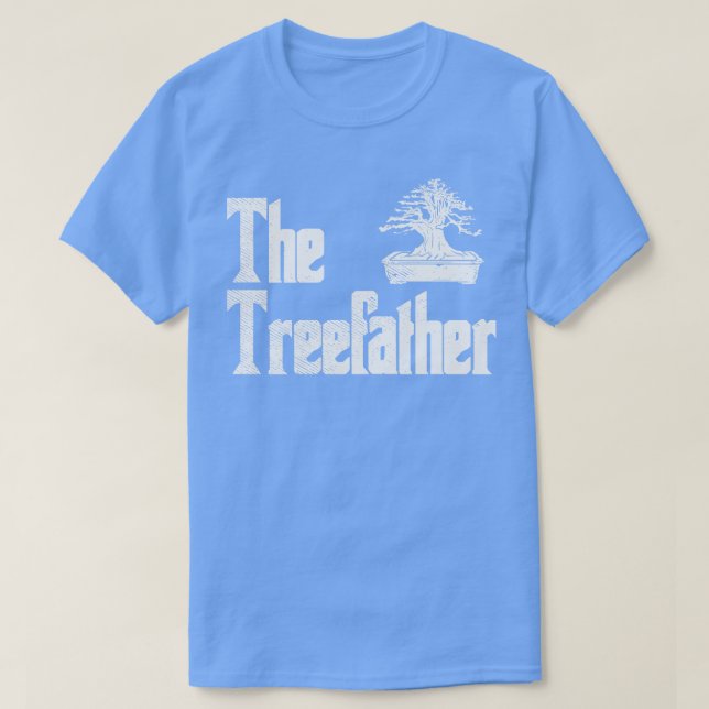 Bonsai Gardener gav Treeftern T Shirt (Design framsida)