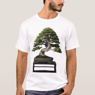 Bonsai Gräs Träd T Shirt