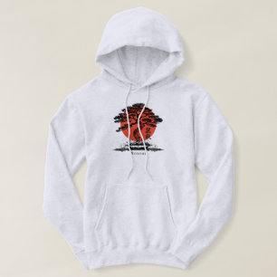 Bonsai Japansk Kanji-Personlig Hoodie