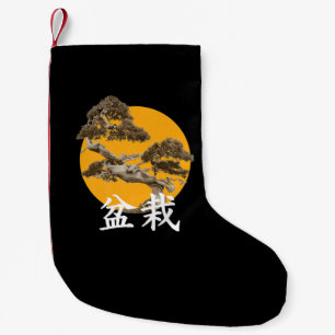 bonsai japanska kanji , budgetdist fryst premie liten julstrumpa