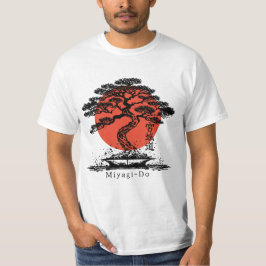 Bonsai Japanska Kanji Miyagi Do Personlig T Shirt