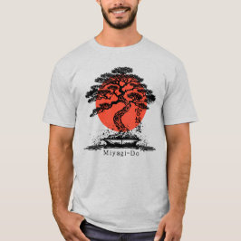 Bonsai Japanska Kanji Miyagi Do Personlig T Shirt