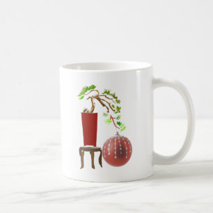 Bonsai Julgran Kaffemugg