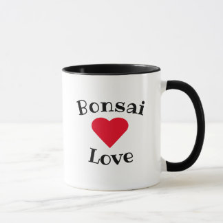 Bonsai Kärlek Hjärtat Mugg