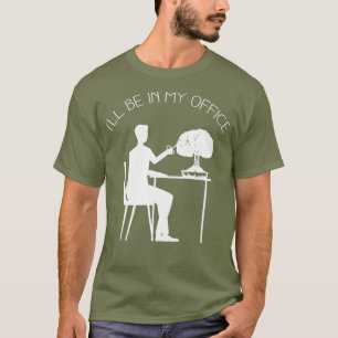 Bonsai kommer att vara i mitt kontor, japansk Trä T Shirt