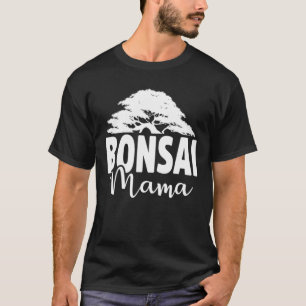 Bonsai Mamma Funny Bonsai Träd Plant Älskare Mamma T Shirt