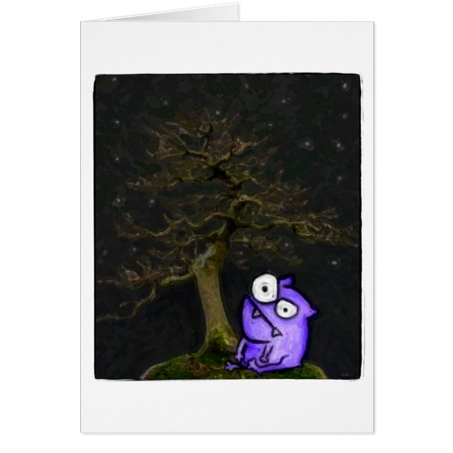 Bonsai och beasten hälsningskort (Framsidan)