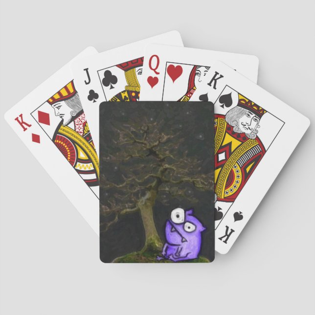 Bonsai och beasten spel kort (Baksidan)