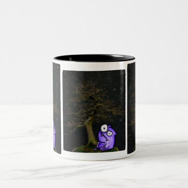 Bonsai och beasten Två-Tonad mugg (Center)