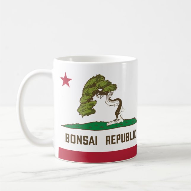 Bonsai Republic Flagga Kaffemugg (Vänster)