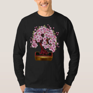 Bonsai Rosa Japanska Cherry Funny Japanska Bonsai T Shirt