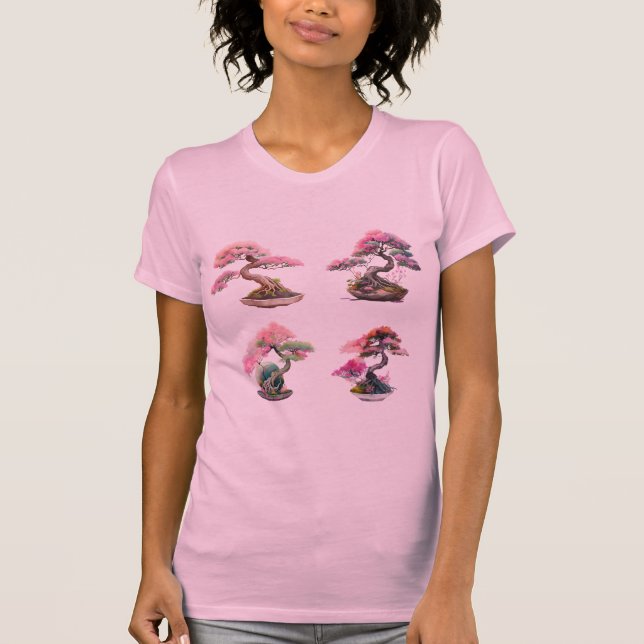 Bonsai-samling T Shirt (Framsida)