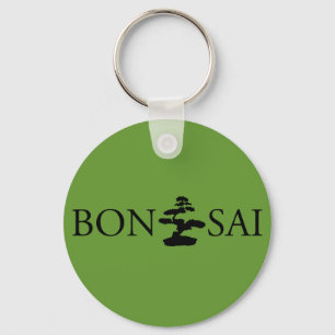 Bonsai Silhouette Nyckelring