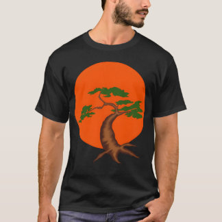 Bonsai Sunset-familjen T Shirt