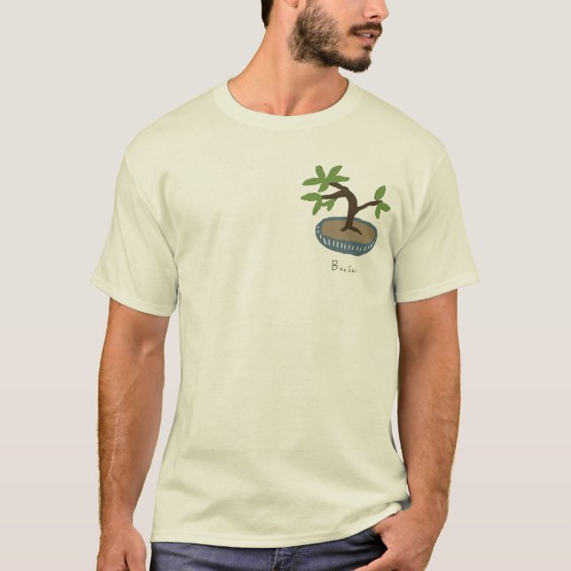 bonsai t-shirt (Framsida)