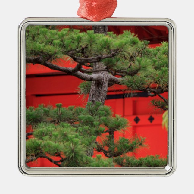 Bonsai-Tall Julgransprydnad Metall (Framsidan)