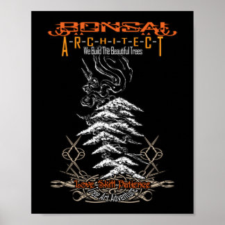 Bonsai Träd Art of Tedy Boy Bonsai Indonesia Poster