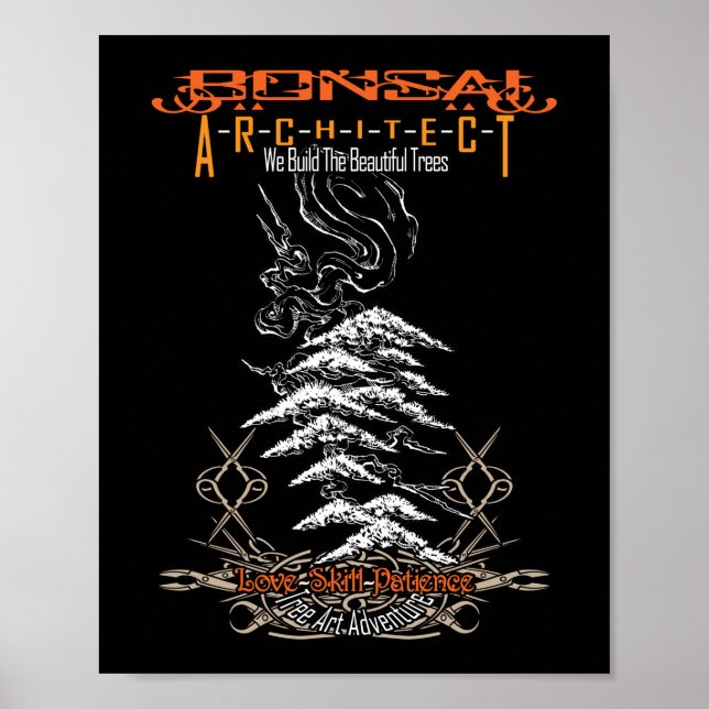 Bonsai Träd Art of Tedy Boy Bonsai Indonesia Poster (Framsidan)