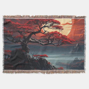 Bonsai Träd Filt