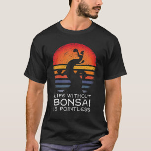 Bonsai Träd Japan Garden Botany Harmony 1 T Shirt