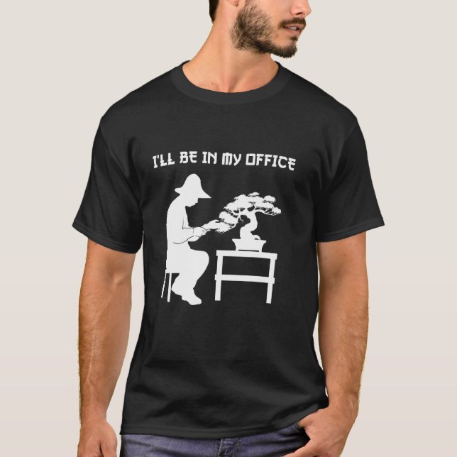 Bonsai Träd japansk  1 T Shirt (Framsida)