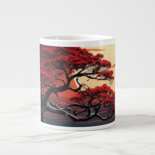 Bonsai Träd Jumbo Mugg (Framsidan)