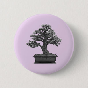 bonsai träd knapp