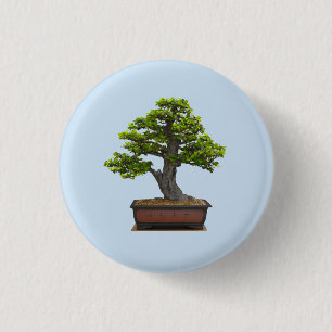 bonsai träd knapp