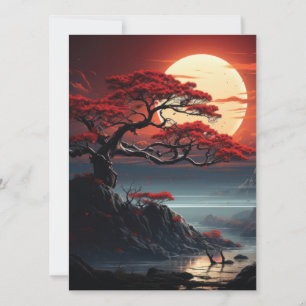 Bonsai Träd Kort