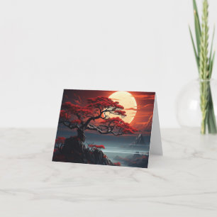 Bonsai Träd Kort