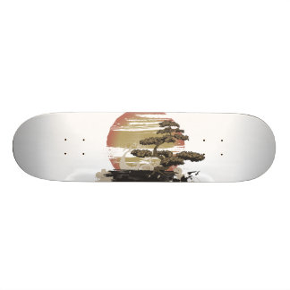 Bonsai Träd Mini Skateboard Bräda 18,5 Cm