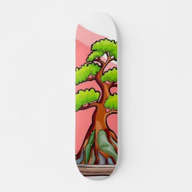 Bonsai Träd Skateboard (Framsida)
