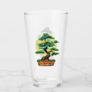 Bonsai Träd Sunshine Glaskopp