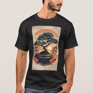 Bonsai Träd T Shirt