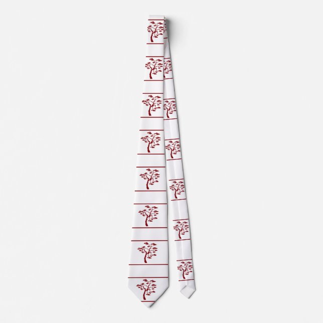 Bonsai Träd Tie Slips (Framsida)