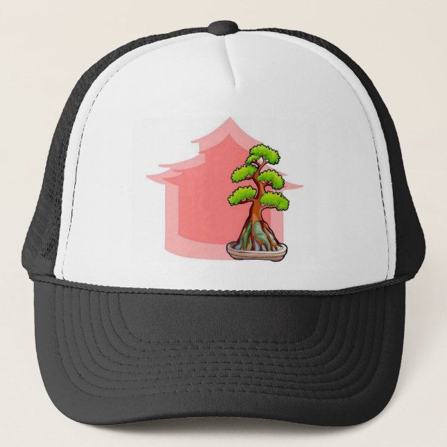 Bonsai Träd Truckerkeps (Framsida)