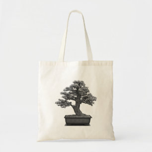 bonsai träd tygkasse