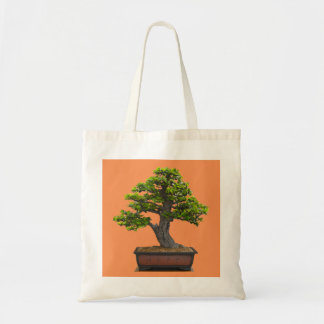 bonsai träd tygkasse