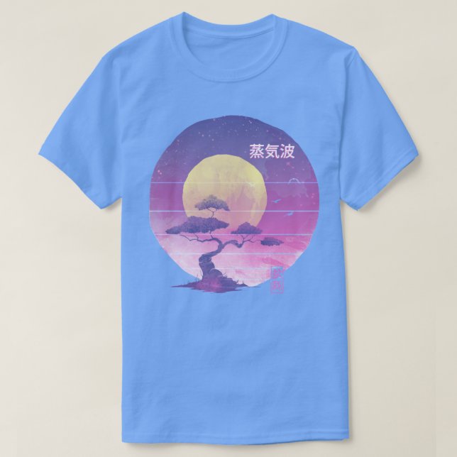 Bonsai Wave T Shirt (Design framsida)