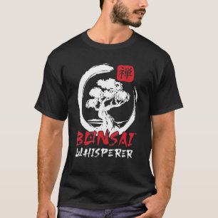 Bonsai Whisperer Bonsai Träd Master Japanska T Shirt