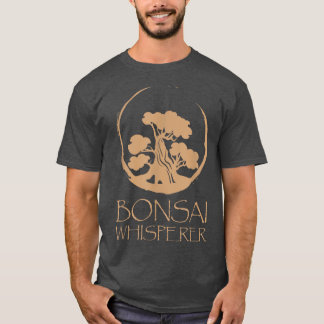 Bonsai Whisperer Meditation Yoga Japan Träd Garden T Shirt