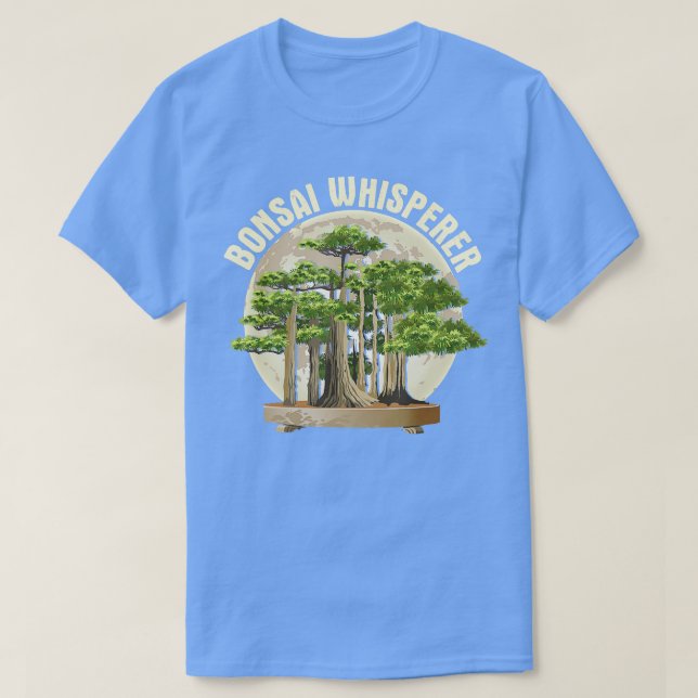 Bonsai Whisperer Retro Gardener Nature Bonsai Tre T Shirt (Design framsida)
