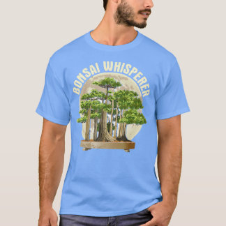 Bonsai Whisperer Retro Gardener Nature Bonsai Tre T Shirt