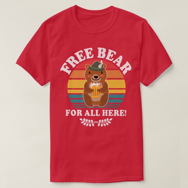 Bönsdricksdricksvattenbjörn T Shirt (Design framsida)