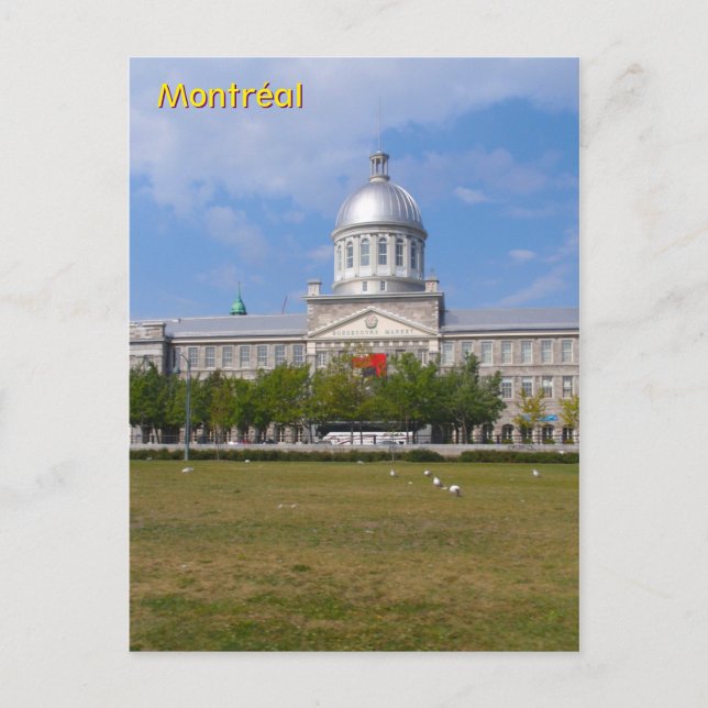 Bonsecours Market Vykort (Framsida)