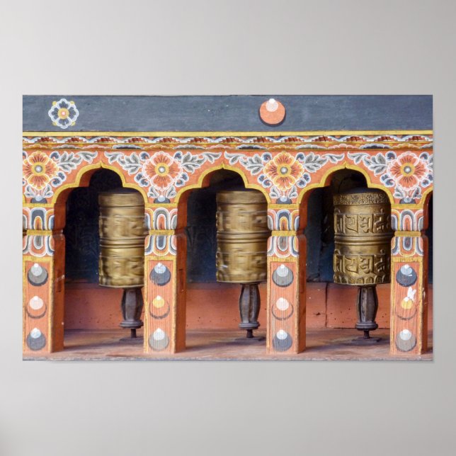 Bönshjulet - Bhutan Poster (Framsidan)
