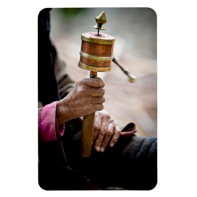 Bönshjulet, Ladakh, Kashmir Magnet (Vertikal)